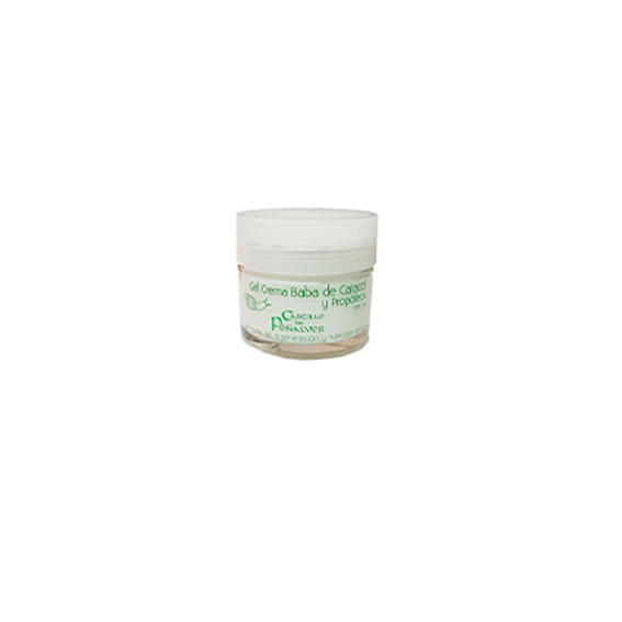 Creme baba de caracol e propólis